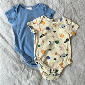 Bundle of two Hanna Andersson onesies